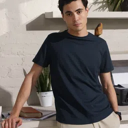 DAMENSCH Constant All-Degree Crew Neck Pique T-Shirt-image-54