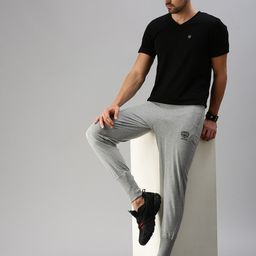 ONN Men Black V-Neck T-shirt-image-37