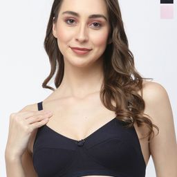 College Girl Pack Of 2 Full Coverage Cotton Everyday Bra With All Day Comfort-picture-24