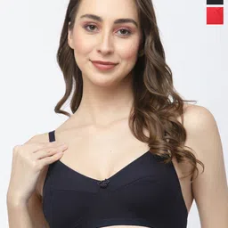 College Girl Pack Of 2 Full Coverage T-shirt Bras With All Day Comfort-picture-37