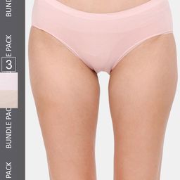 Amour Secret Women Pack of 3 Mid-Rise Hipsters Briefs-image-61