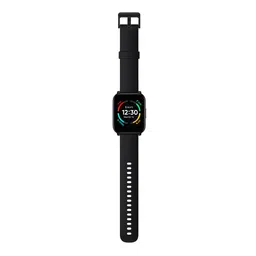 Realme Black Strap TechLife Watch S100 1.69 HD Display with Temperature Sensor Smartwatch image 2
