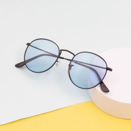 Ted Smith Round Sunglasses Full Rim With UV Protected Lens TSA-MOON_C1-picture-1