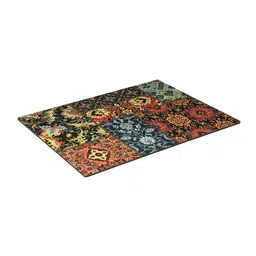 Reinvention Factory Set of 6 Black & Multicoloured Printed Table Placemats image 4