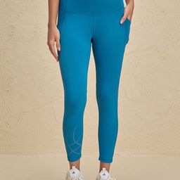 Nykd By Nykaa High Rise Legging with Reflective Print-image-19