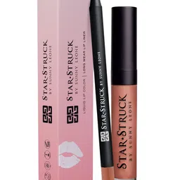 STARSTRUCK BY SUNNY LEONE 2PC Lip Kit Lip Gloss+Liner - Toffee-33