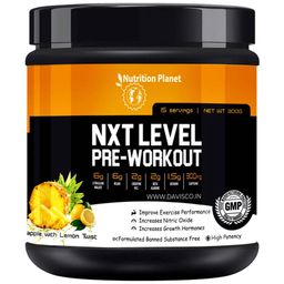 Nutrition Planet NXT Level Pre Workout,  0.66 lb  Pineapple with Lemon Twist -32