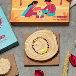 EL REGALO Kids Beaded Wraparound Rakhi-image-62