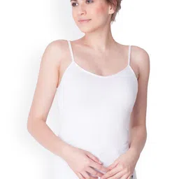 Dollar Missy Pack of 2  Cotton with Spandex Camisole MMBB-401-R3-WHT-PO2-image-11