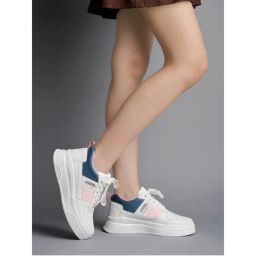 Shoetopia Women White Sneakers-picture-6