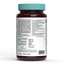HK VITALS Zinc Complex Multivitamin & Multimineral Tablets With Grape Seed - 60 Tablets image 3