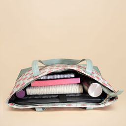 Anouk Floral Printed Structured Canvas Shoulder Bag image 4