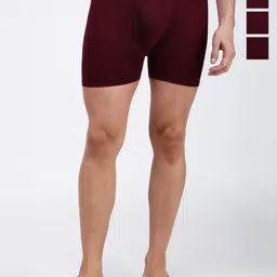 AMUL COMFY Pack Of 4 Pure Cotton Trunk AC-FCTRIE-MAR-XS-4PC-18