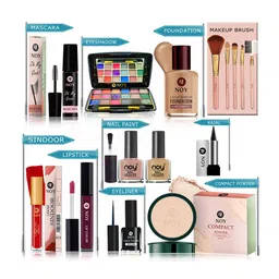 NOY Set Of 15 Makeup Combo Glamour Gift Set- #YN181-34