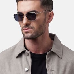 Shisen Fox SHIKAKU Unisex Aviator Sunglasses SG143-Yellow-32