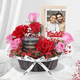 Blushing Romance Anniversary Basket-picture-40