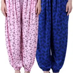 Printed Viscose Women Harem Pants-image-41
