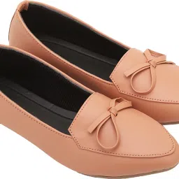 Women Peach Bellies Slip On For Women-image-79