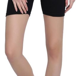 Solid Women Black Tights-image-48