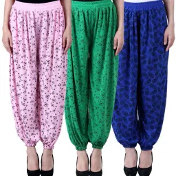 Printed Viscose Women Harem Pants-image-82