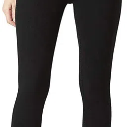 tyffyn Women Slim Mid Rise Black Jeans-picture-28