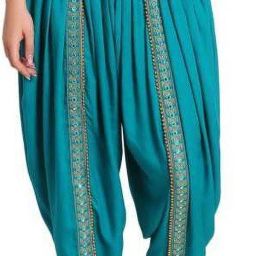 Embroidered Rayon Women Harem Pants-image-62
