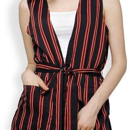 tokyo talkies Women Printed Mandarin Casual Blazer-picture-39