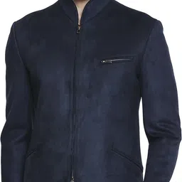 mufti Men Solid Bandhgala Casual, Festive & Wedding, Party, Lounge Wear, Formal Blazer-picture-27