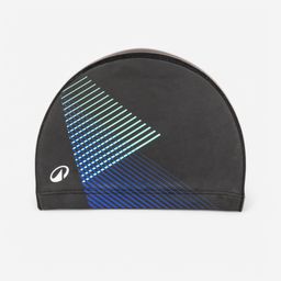 Coated Fabric Swim Cap M Soft & Stretchable Tria Black-image-41