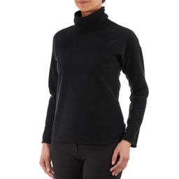 Women Sweater Round Neck Fleece for Hiking MH20 Black-image-25