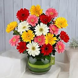 Summery Gerbera Blooming Bouquet-image-30