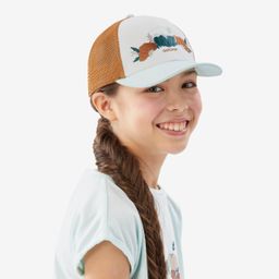Kids' Trucker Cap MH100 - Brown-image-116
