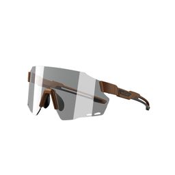 Magicshine Windbreaker Photochromic Sunglasses-Coffee Brown-image-88