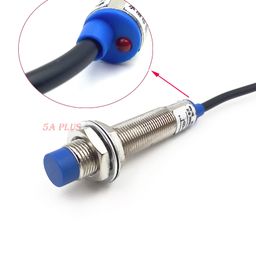 Tube Type Inductive Proximity Sensor Detection Switch NPN DC6-36V 4mm Normally Open switch LJ12A3-4-Z/BX image 2