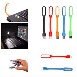 ikis Silicone Set Of 2 Mini USB LED Light Lamp, USB Light For Laptop,Computer Keyboard Light (Colours May Vary) image 5