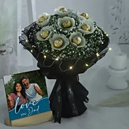 LED Glow Bouquet for Dad-image-80