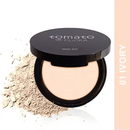 FLiCKA Tomato Long-Lasting Matte Compact Powder with SPF 9 g- Ivory-15
