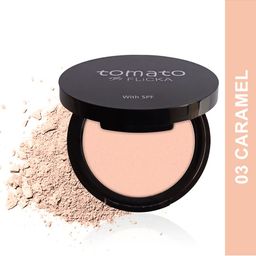 FLiCKA Tomato Long-Lasting Matte Compact Powder with SPF 9 g- Caramel-32