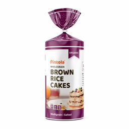 Pintola Wholegrain Brown Rice Cakes,  Multigrain Salted  130 g -image-47