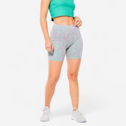 Women's Fitness Cycling Shorts - Green-picture-32