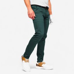 Men's golf cotton chino trousers - MW500 green-image-73