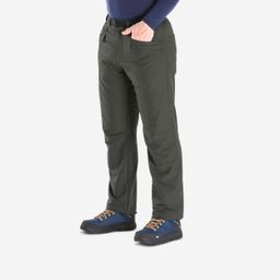 Men Warm Water-repellent Hiking Trousers SH100 - Green-image-50