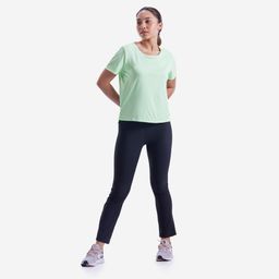Women Gym Sports T-Shirt - Light Green-image-99
