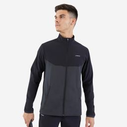 Men Tennis Jacket - TJA500 Black/Grey-image-53