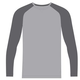 domyos Men's Long-Sleeved Fitness T-Shirt 520 - Grey-picture-3