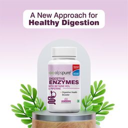 alpspure Nutra Digestive Enzymes Supplement Multi-Enzyme Complex For Better Digestive Support | For Better Digestive Function, Healthy Gut & Health Management | For Men & Women pack of-1 image 3