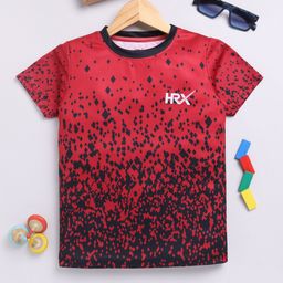 HRX by Hrithik Roshan Boys Geometric Printed Rapid-Dry T-shirt-26
