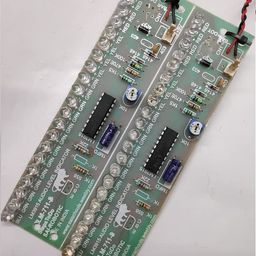 SAI ROBOTIC LM3915 Stereo Audio Level Indicator ALM 711 x 2 Ready Module Sound Audio Spectrum Analyzer = 2 Pcs ( for Stereo Mode ) DC9V-12V ( 21 L.E.D. – 12 Green, 4 Yellow, 4 Red, 1 Blue ) image 3