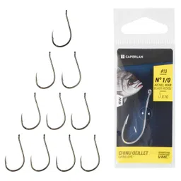 caperlan CHINU EYE HOOK eyelet sea-fishing hook-picture-10