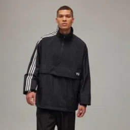 y-3 3-stripes nylon shell 1/2 zip jacket men y_3 men y_3-image-57